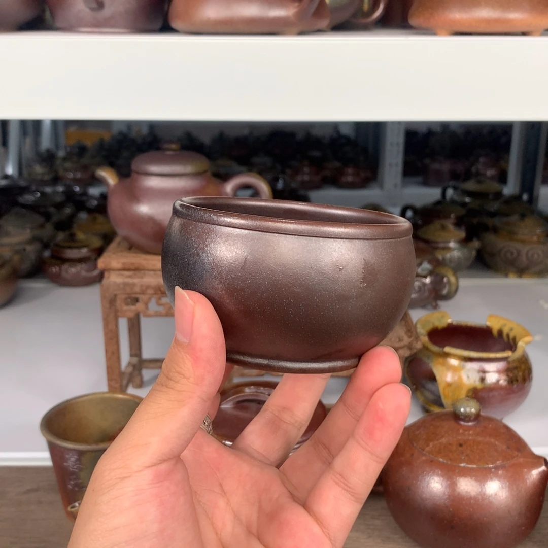 紫砂茶壶纯自然紫砂柴烧