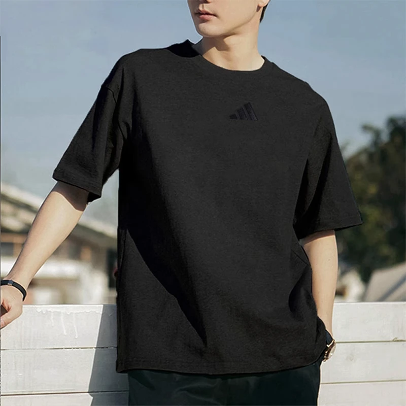 Adidas阿迪达斯短袖男2025夏季新款运动服休闲透气半袖T恤JY8565