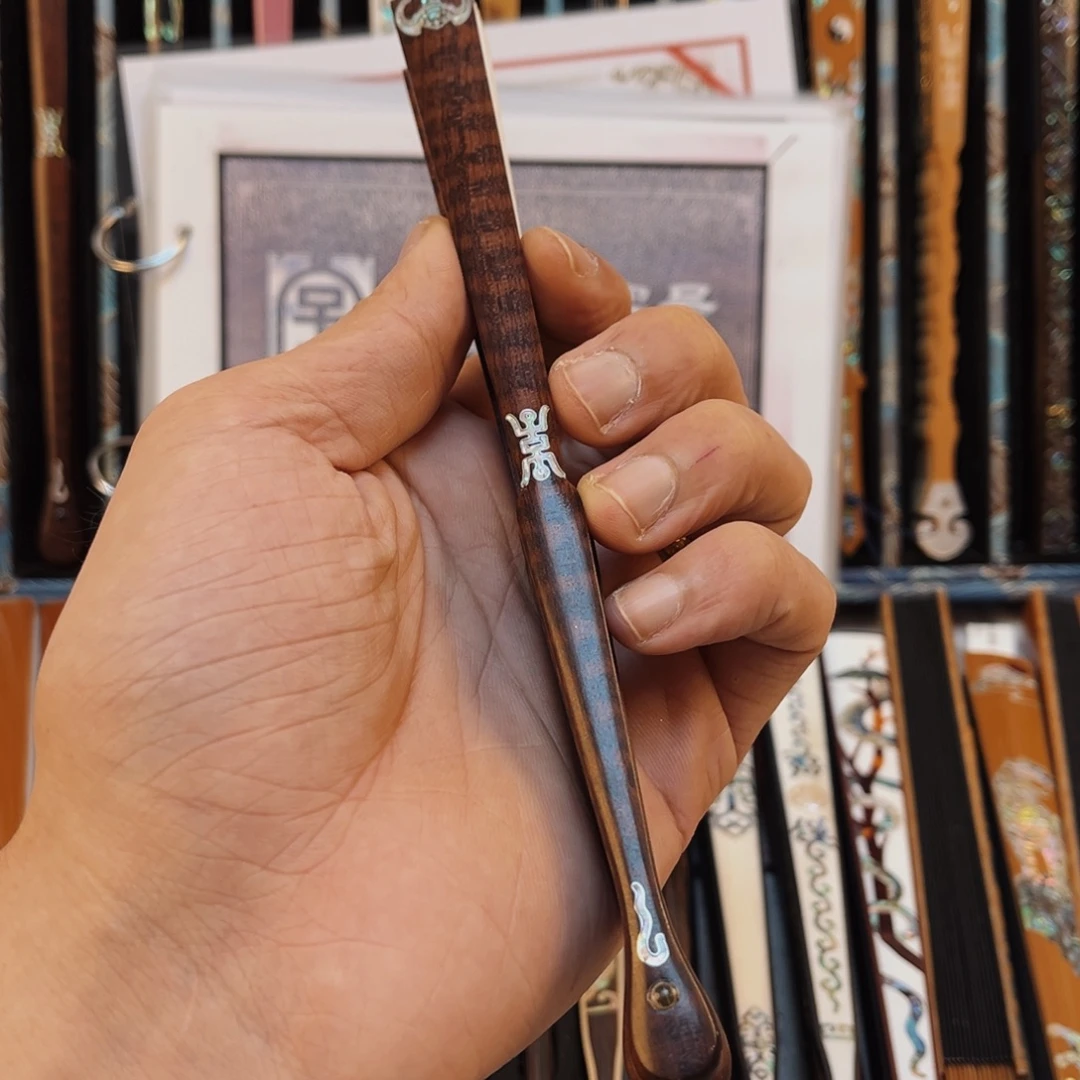 人***道扇子手工制作文玩
