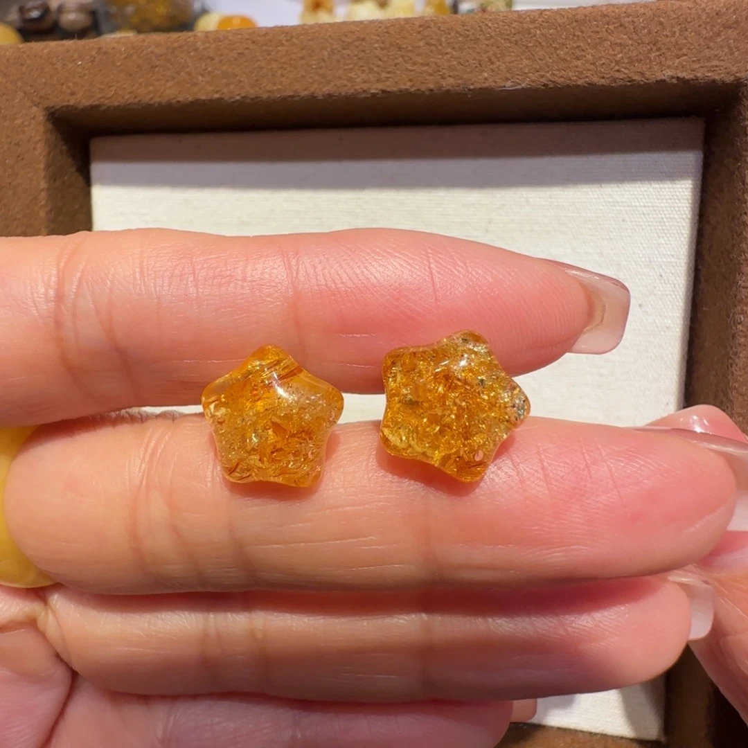 琥珀银S925镶嵌珠宝奇石