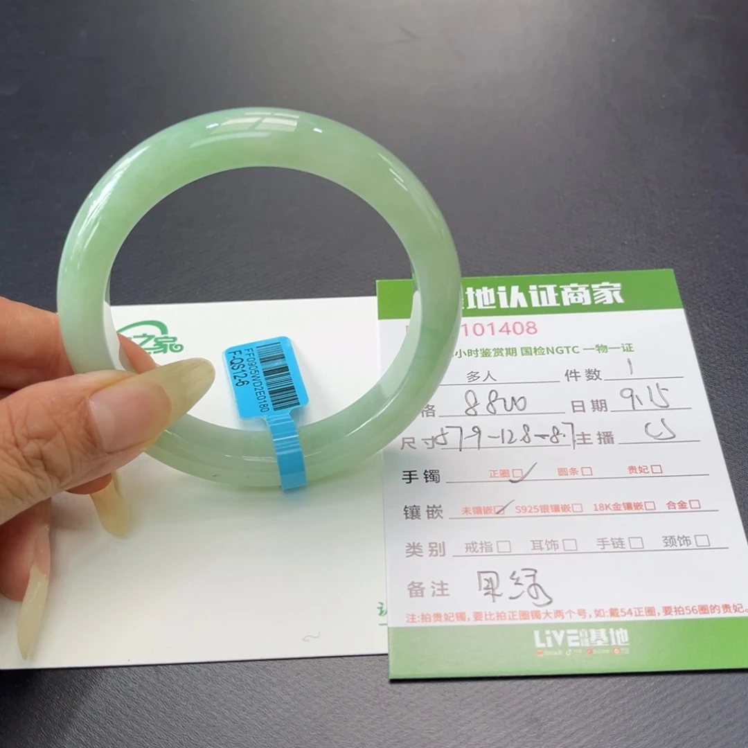 未镶嵌手镯翡翠多人