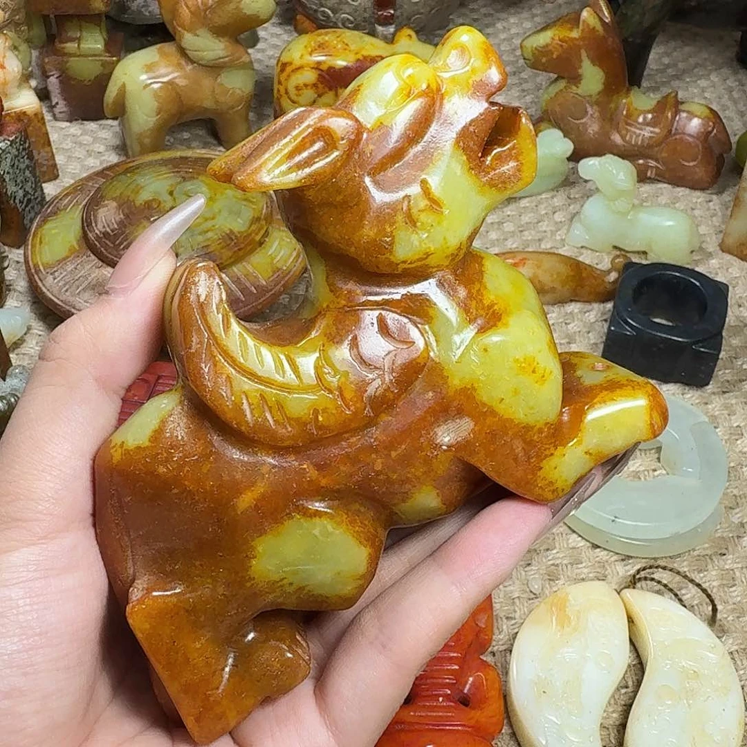 白玉菩提吊坠挂件