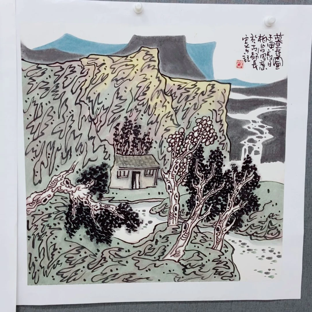 段***书国画手写手绘国画78