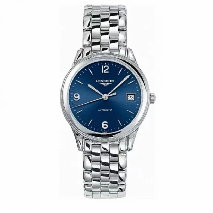 99新 Longines/浪琴 名汇/军旗774/单表/表径35.6/蓝色/男士/气质