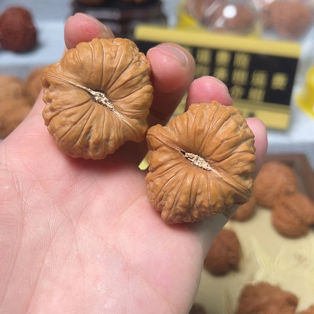 文玩核桃把件40南瓜全品