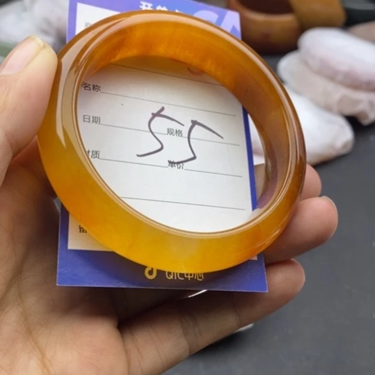 石英质玉未镶嵌手镯