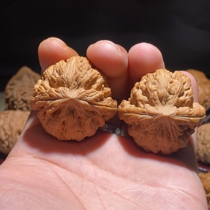 把件文玩核桃39尺红锦鲤