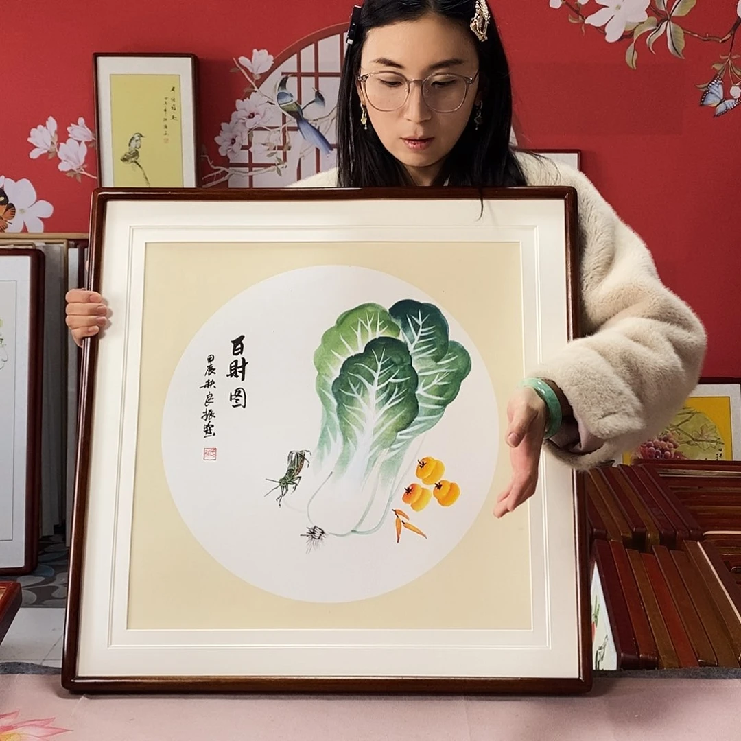 国画手写手绘62✖️62国画作品