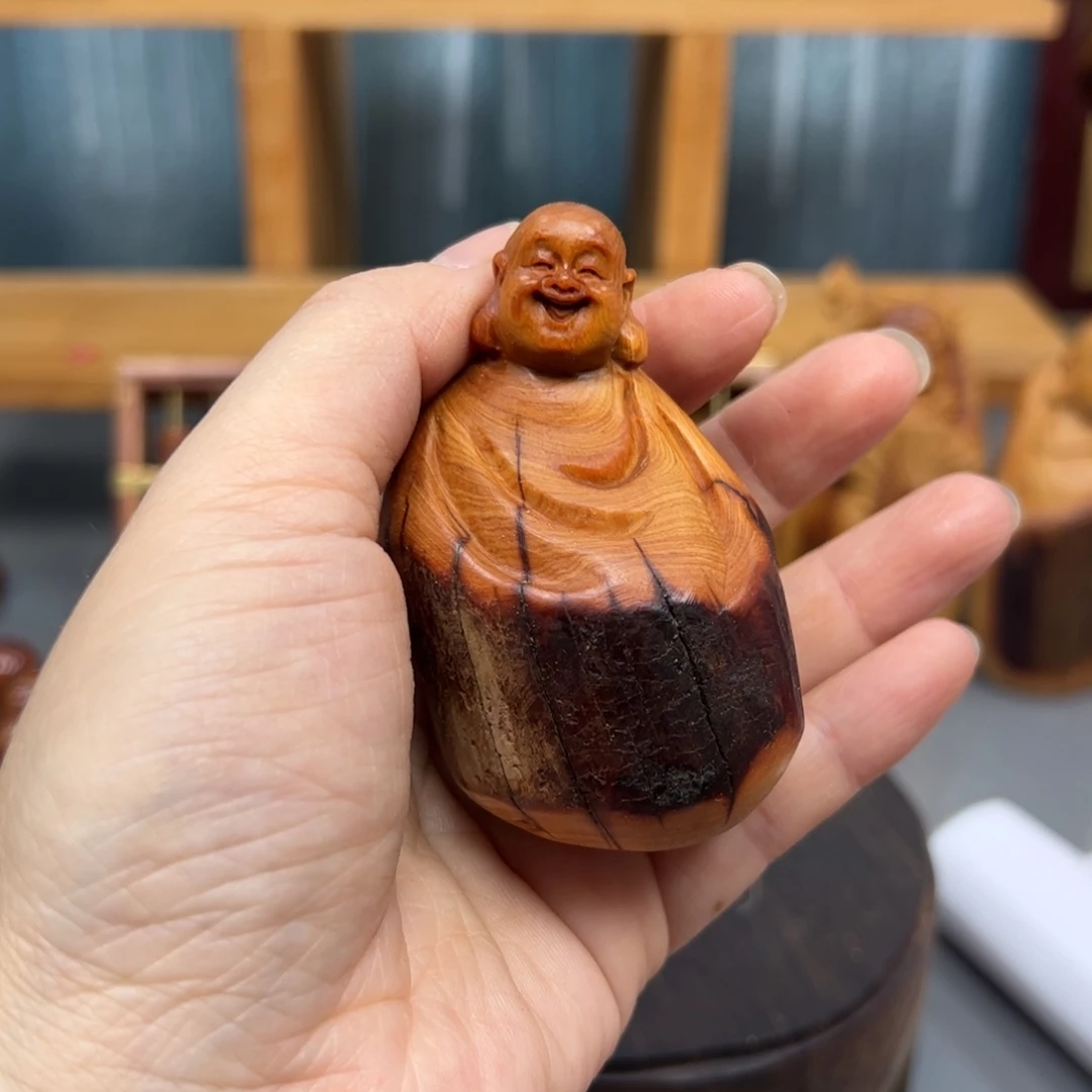 柏木崖柏木摆件手把件14