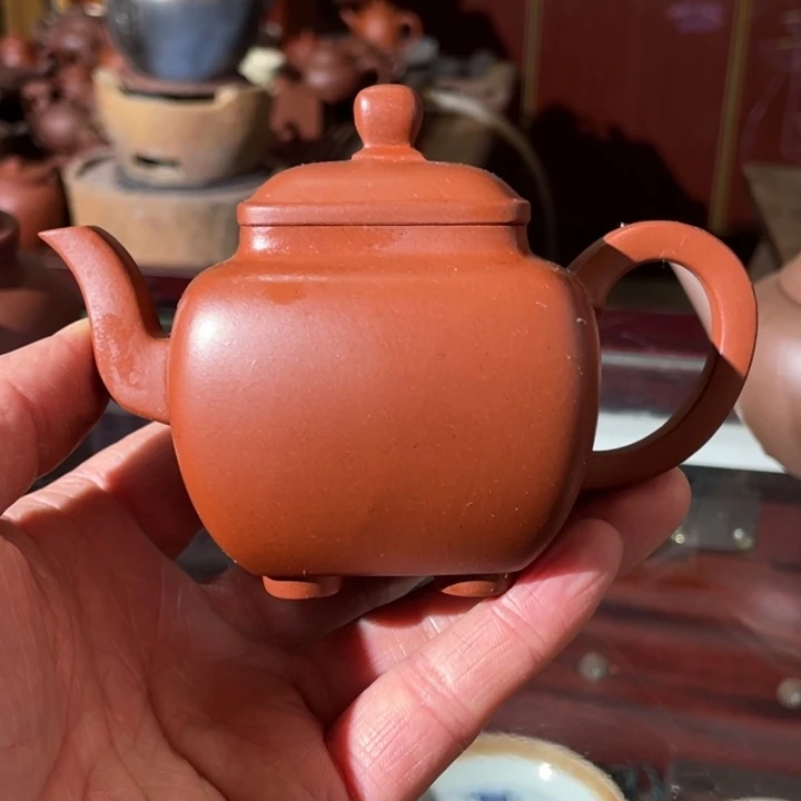 红泥茶壶手工紫砂壶
