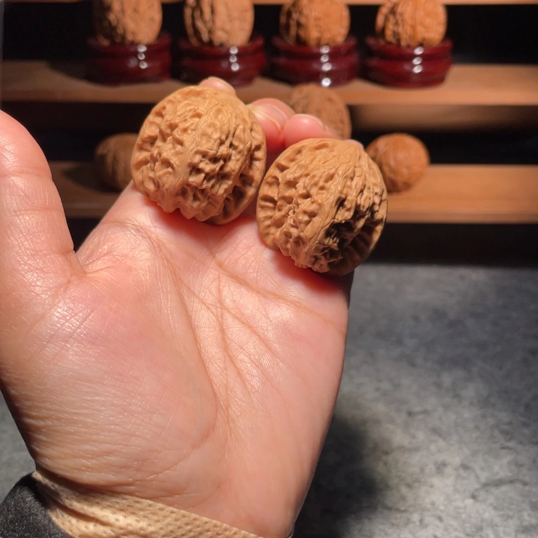 手串/手链核桃野生野狼全品油蜡皮34