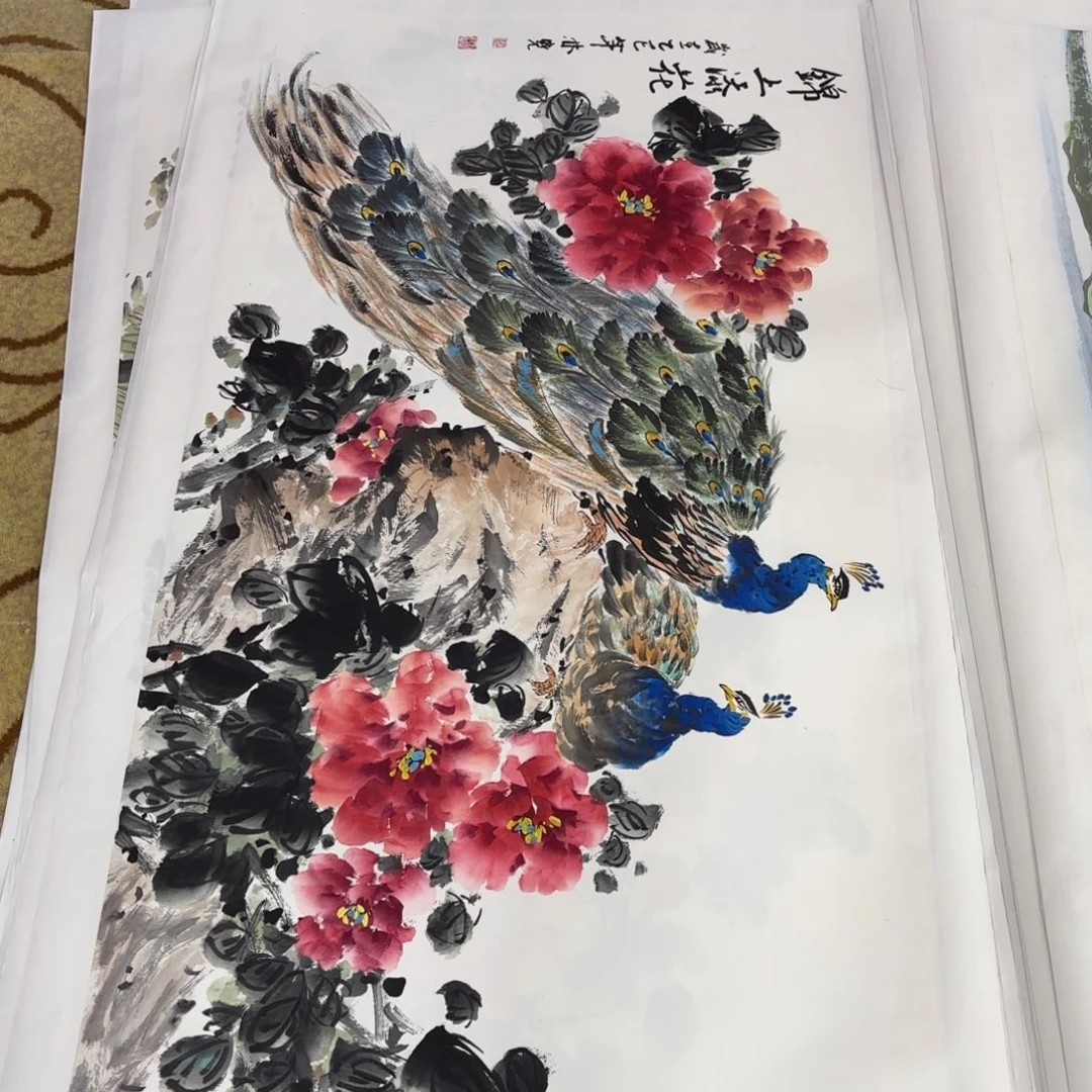 国画赵林晓李欣主播