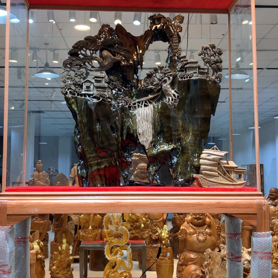 王***侯木工艺品摆件包邮