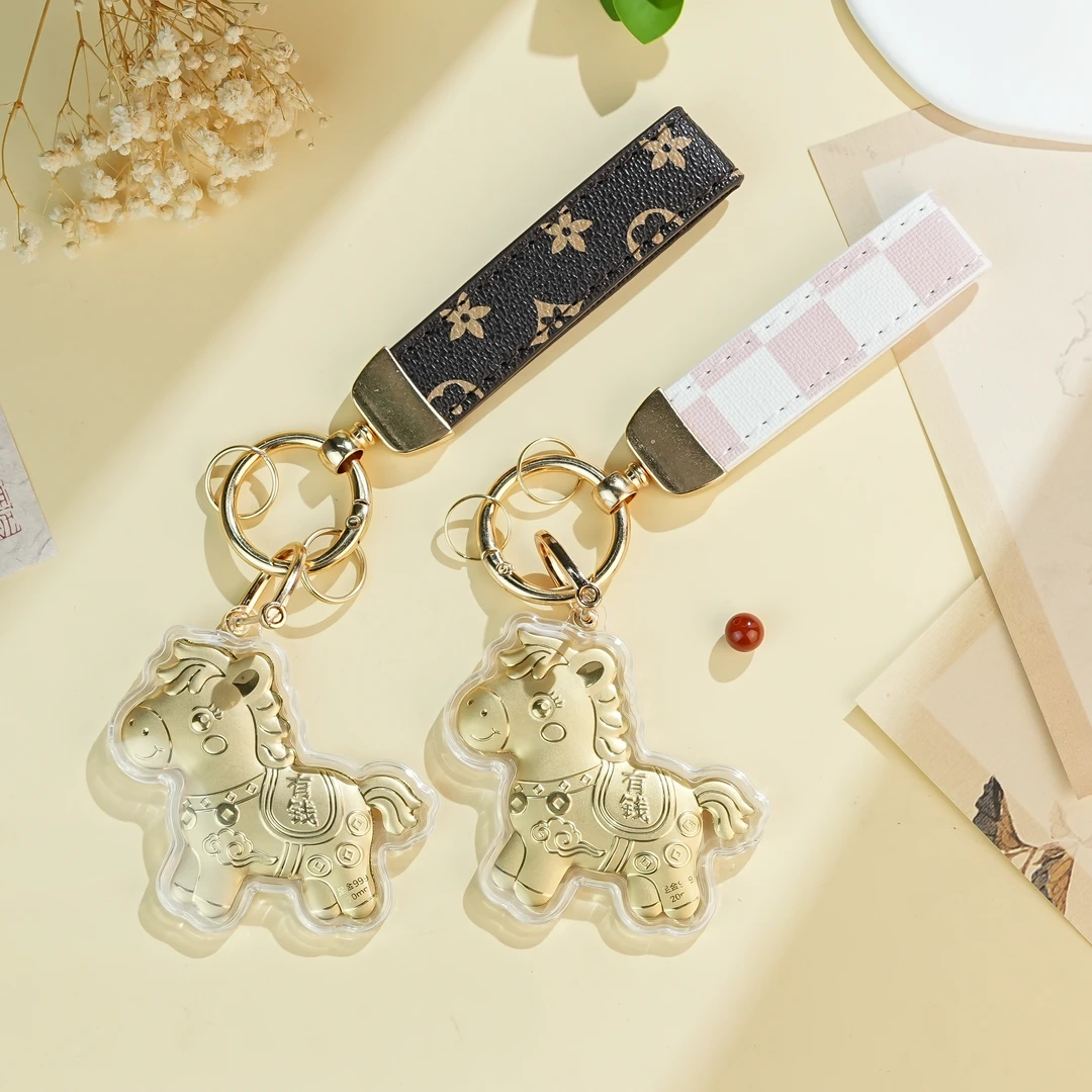 周西西精美玛瑙小马挂件6*6*0.05时尚气质百搭多样性发一20276