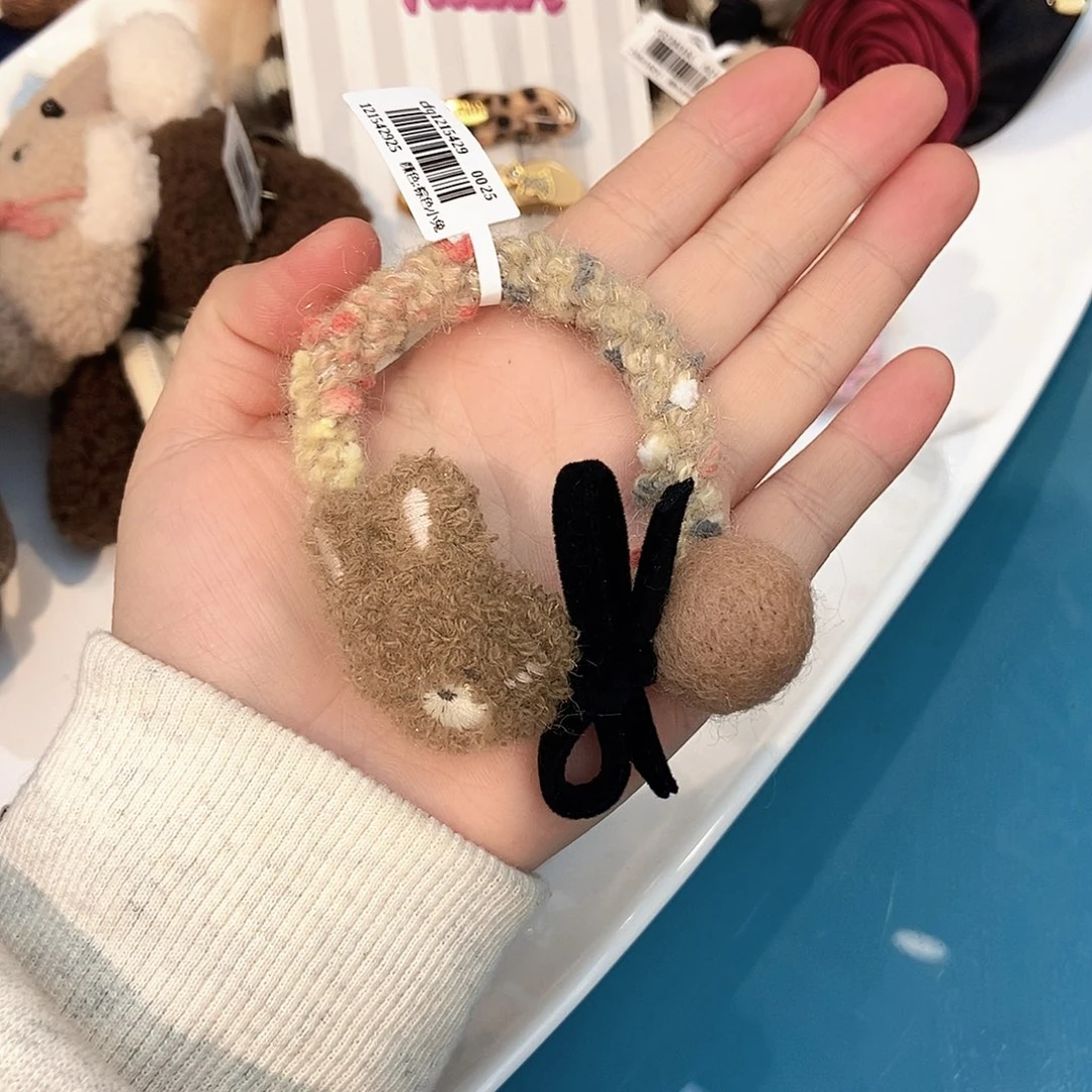 布艺非金属新款头绳