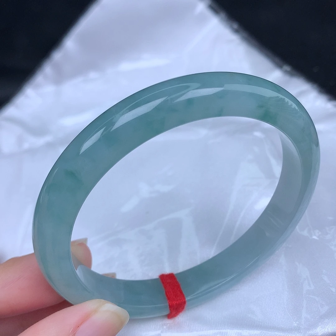 翡翠未镶嵌手镯天然
