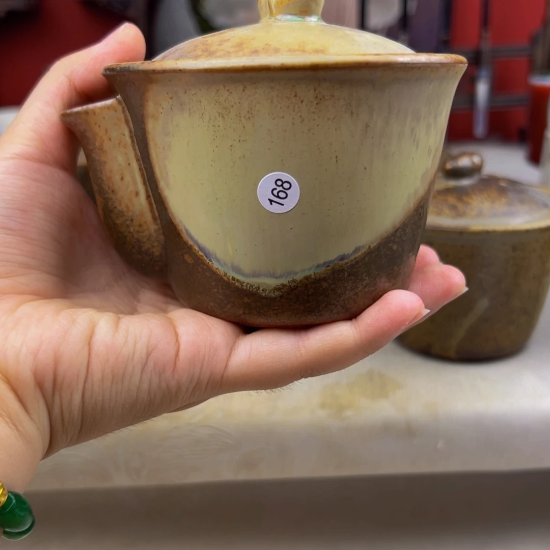 杯纯手工柴烧主人杯