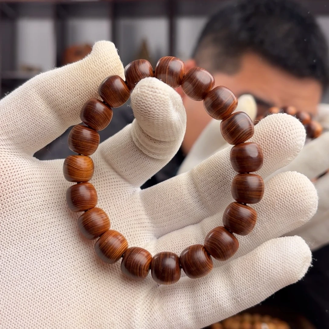 手串/手链柏木（崖柏）11.12泥膏料黑油甜香