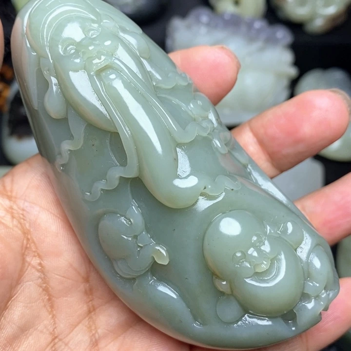 颈饰未镶嵌和田玉