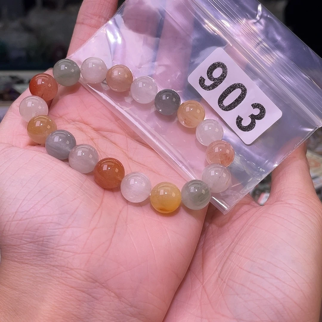 A***a未镶嵌手链水晶903兔毛