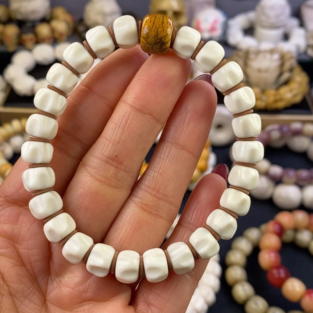 鹿骨把件好看好玩