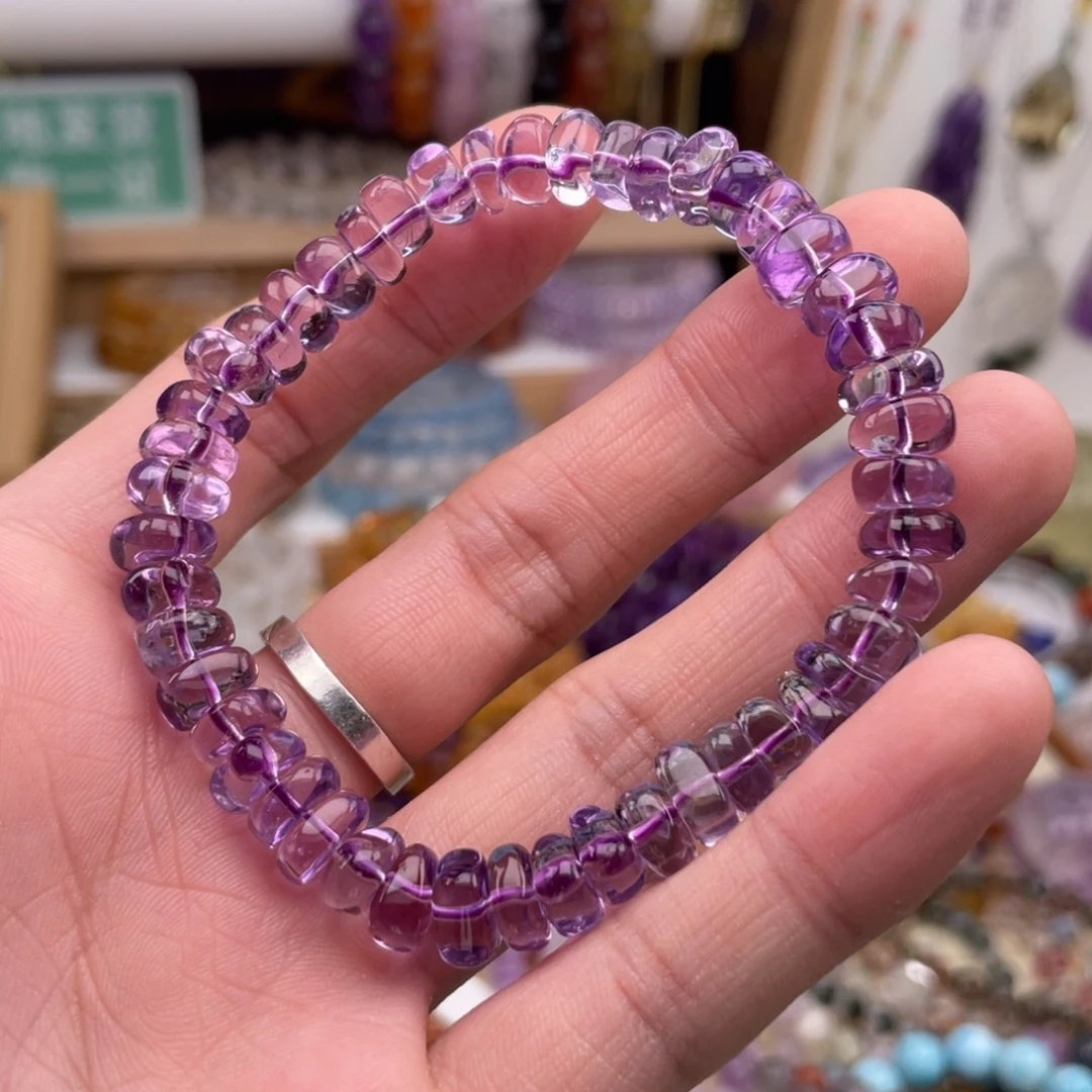 未镶嵌手链水晶紫水晶
