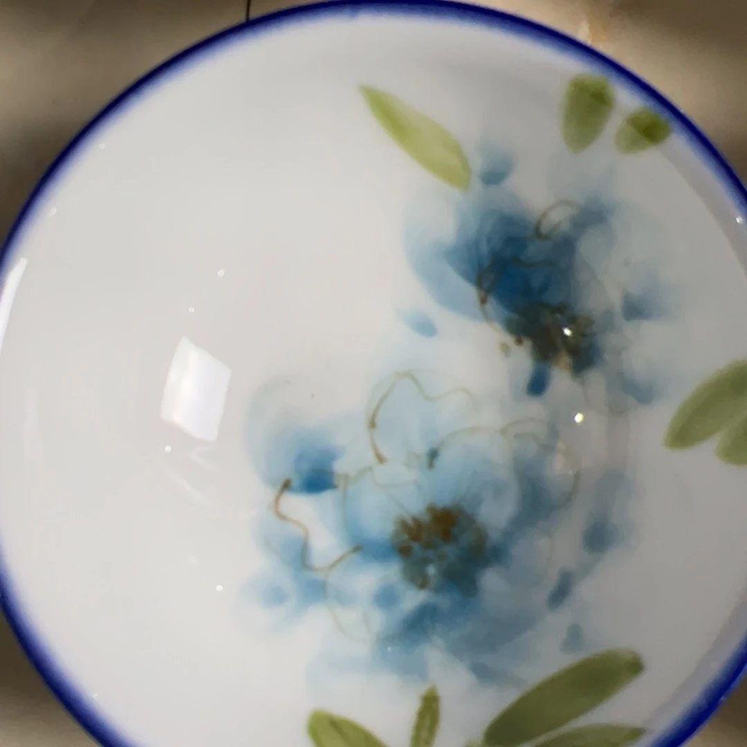 瓷片景德镇陶瓷手工手绘制作