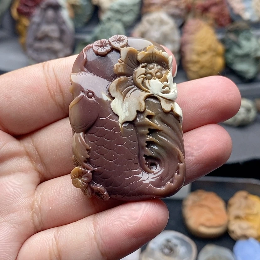 【闪购商品】未镶嵌定制石英质玉吊坠