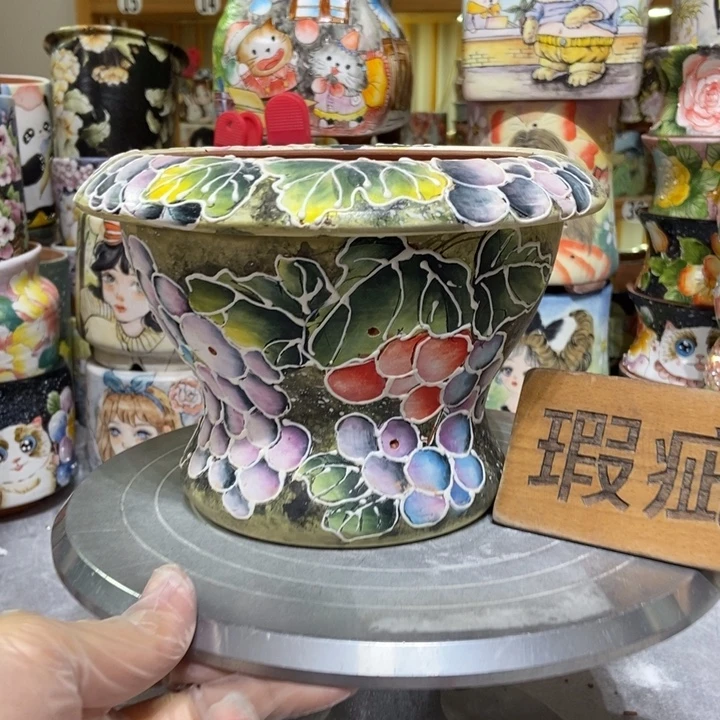 景德镇艺术手绘作品