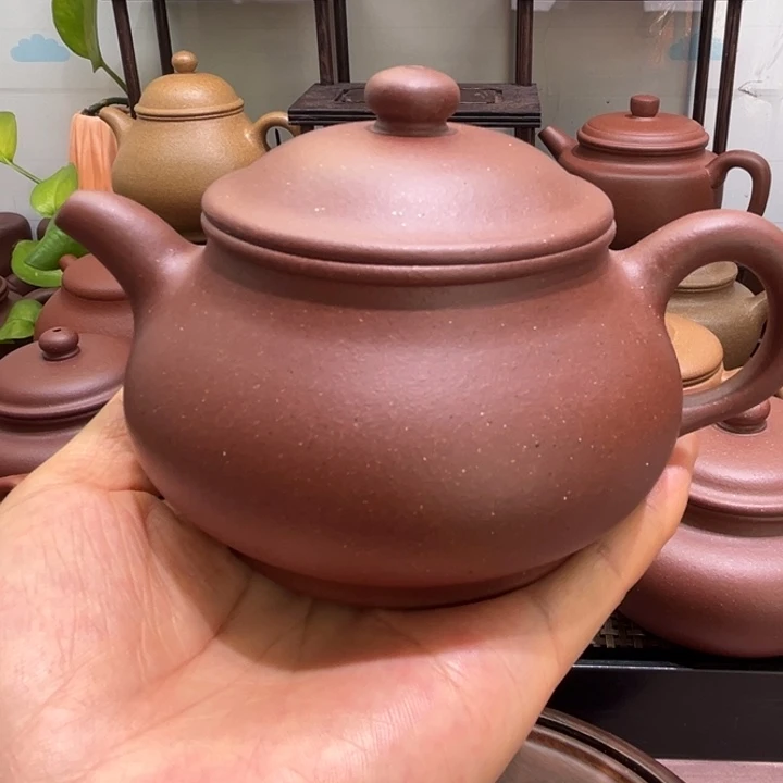 厚***物紫砂茶壶微瑕潘壶260cc
