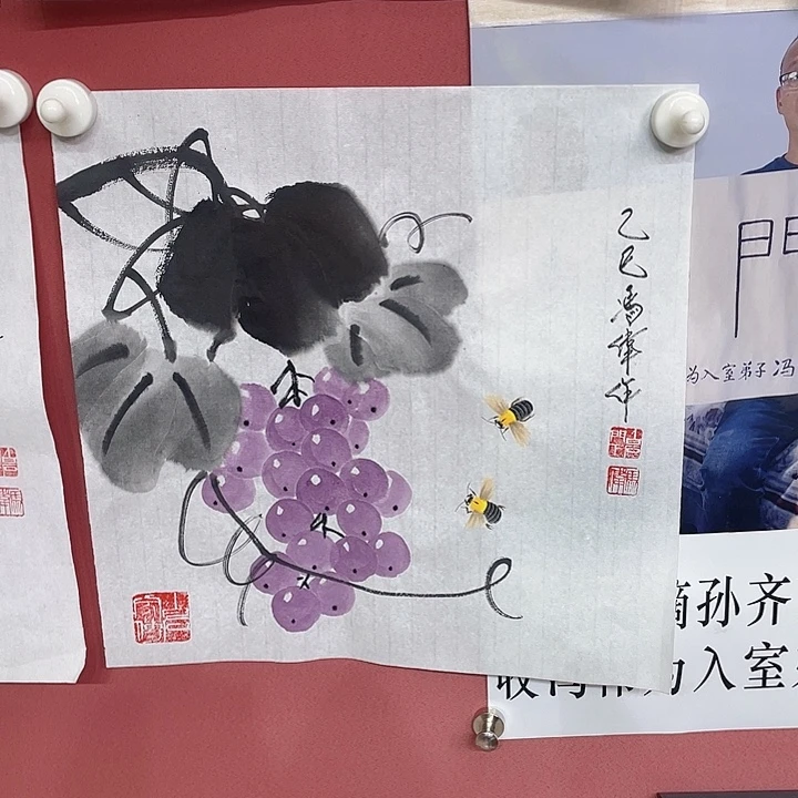 国画冯老师手绘作品