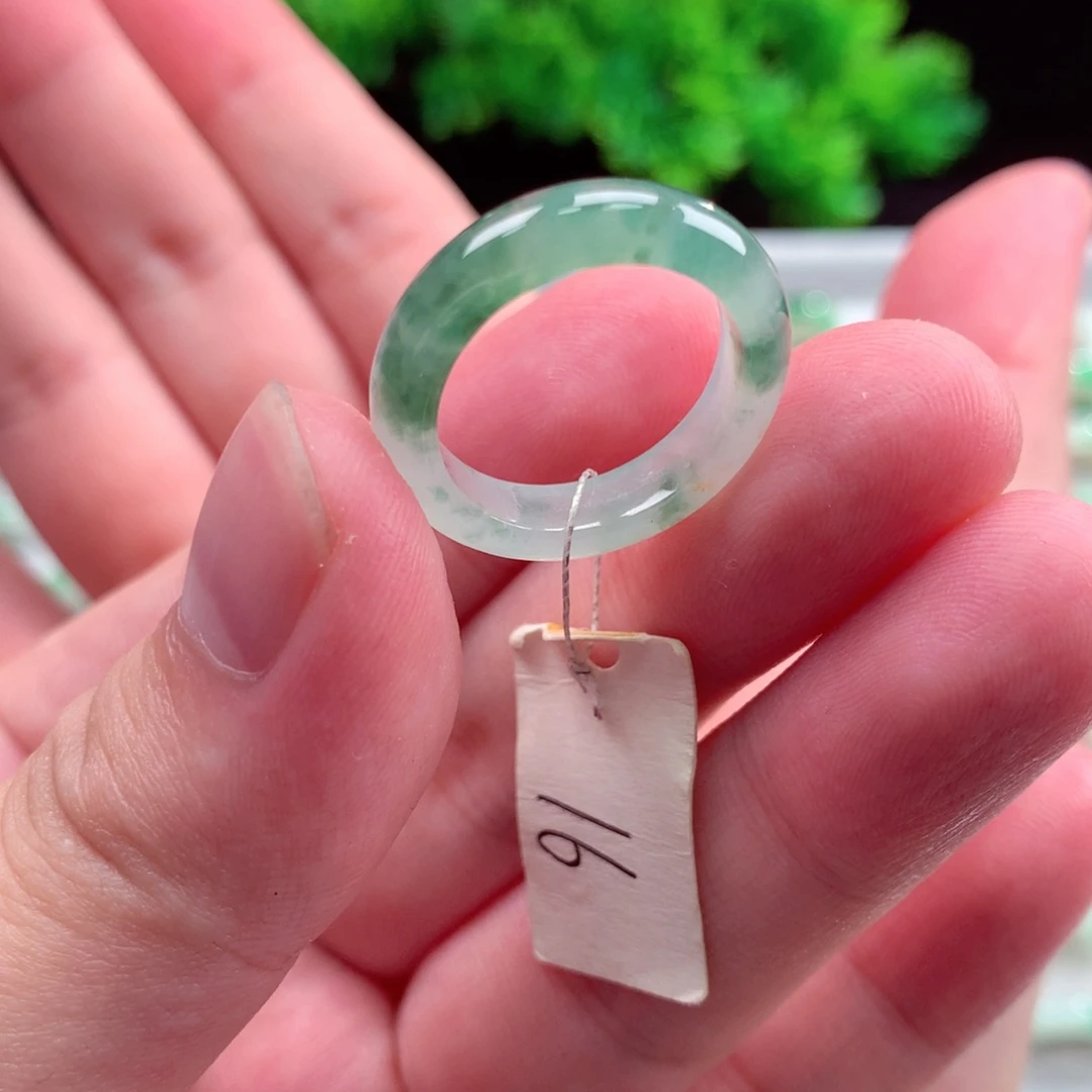 未镶嵌戒指翡翠天然