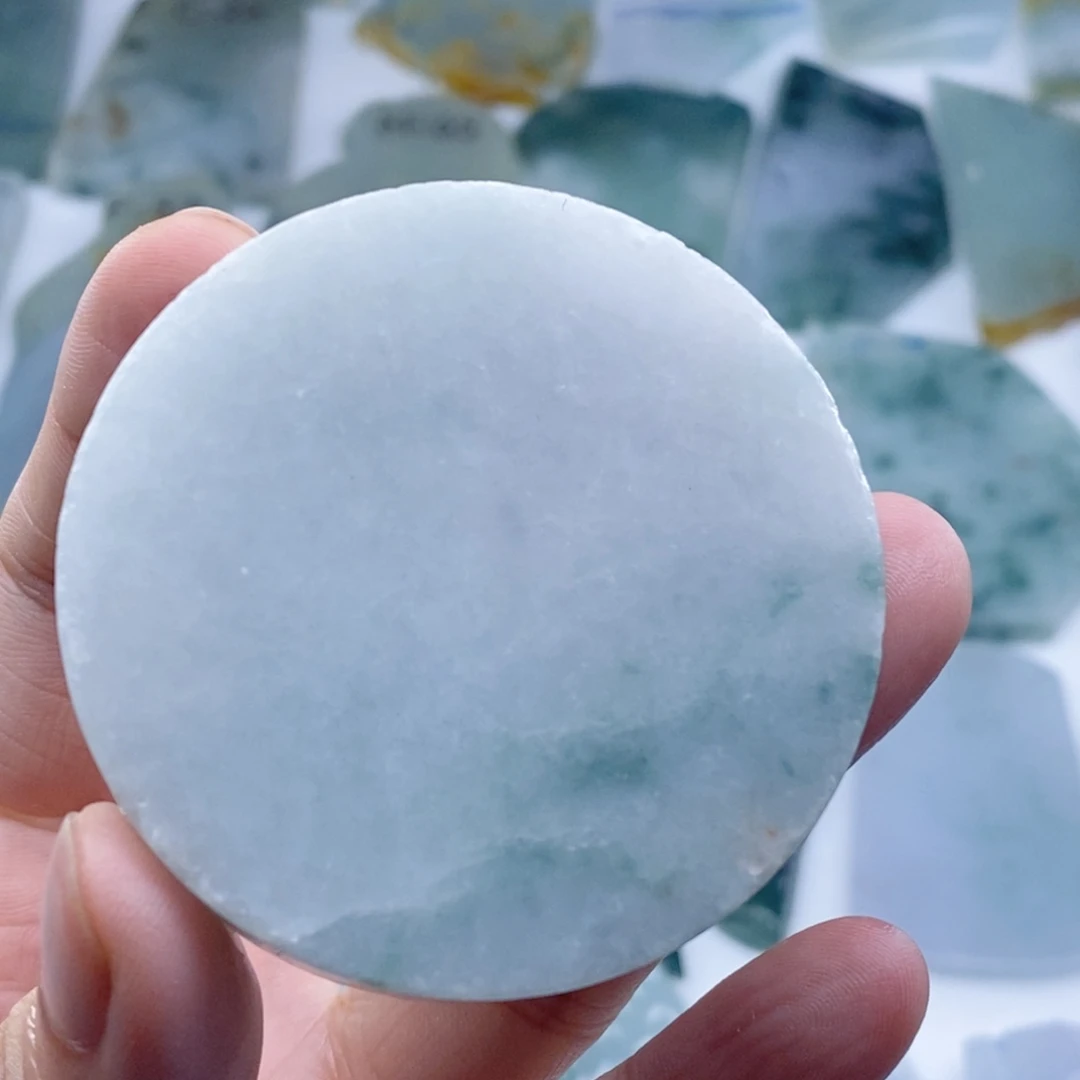 翡翠未镶嵌挂件天然翡翠-不包工