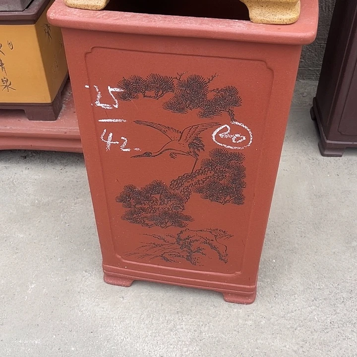 紫砂花盆紫砂等传统