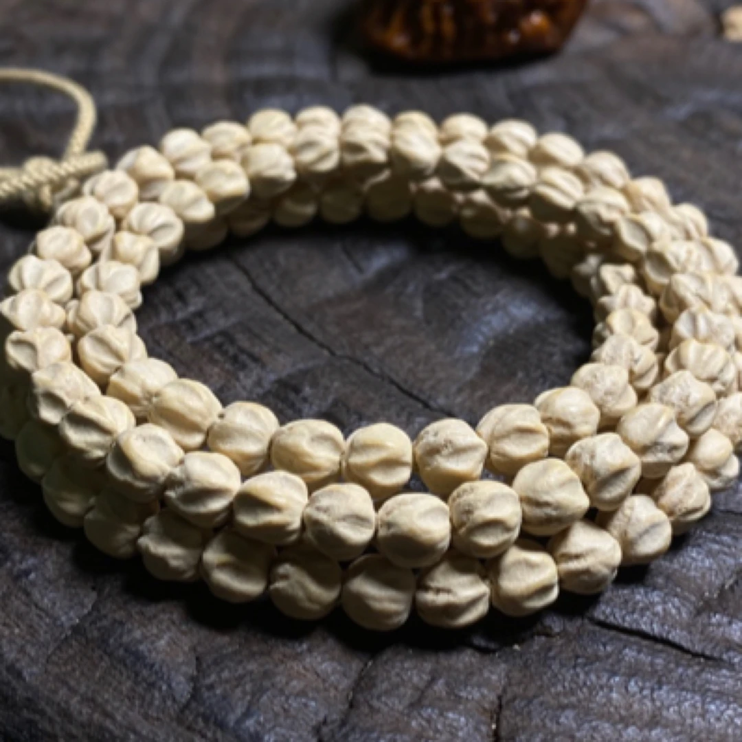 热振百香籽【清鸣】莲花纯原装奶油皮深坑莲花百香长串108