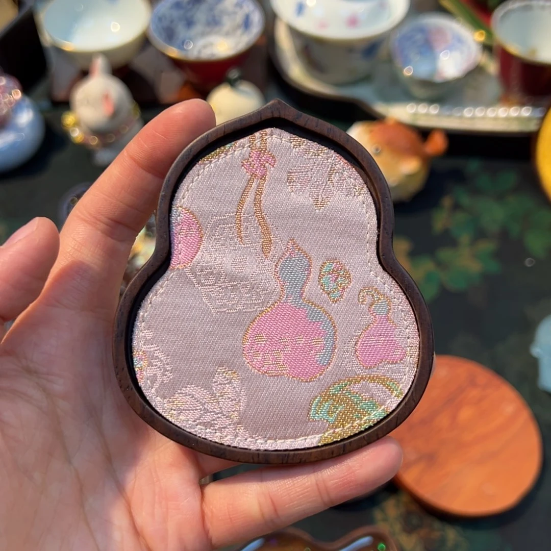 摆件特价葫芦杯垫