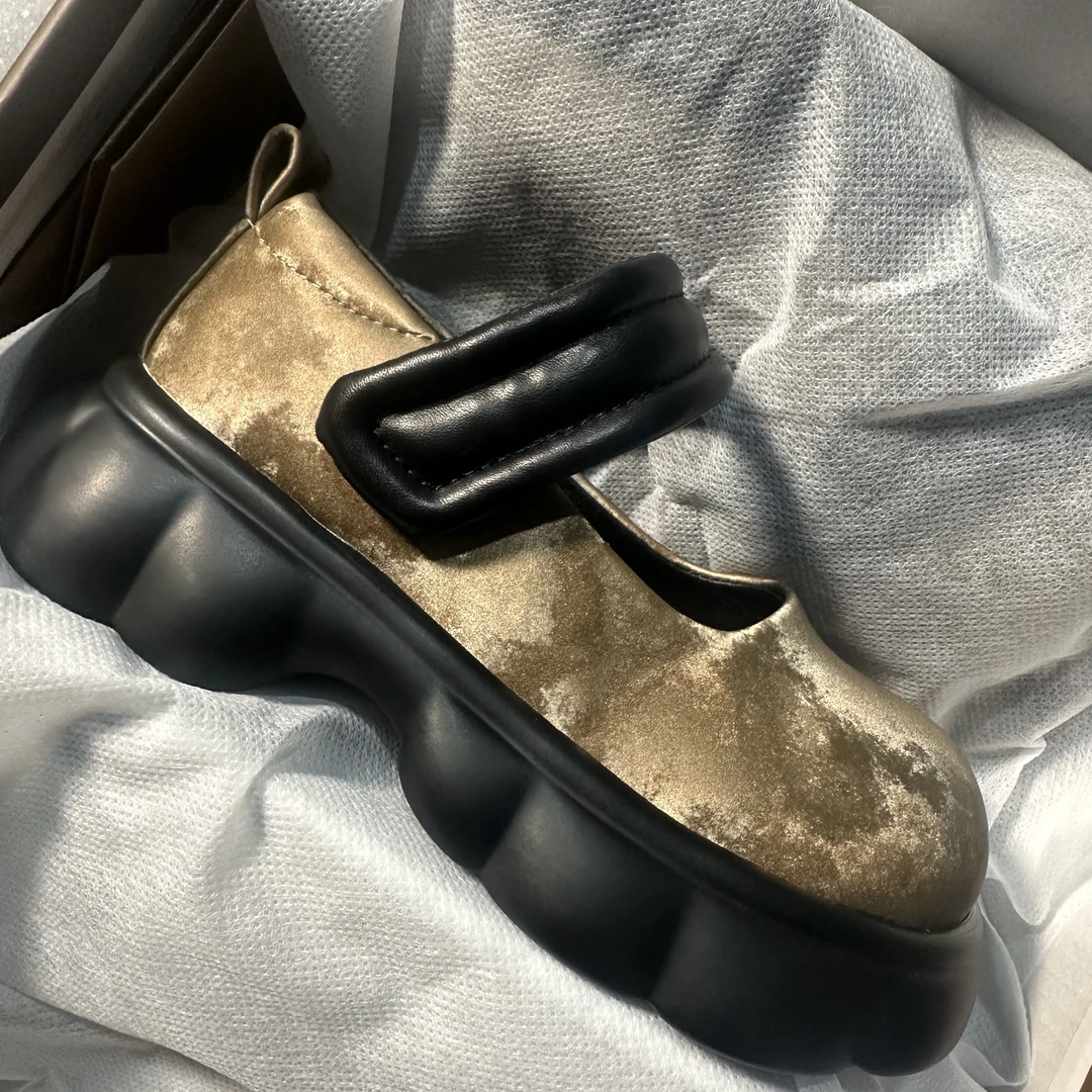 【26-37码】复古配裙子单鞋女2024新款秋季白色法式玛丽珍鞋2333