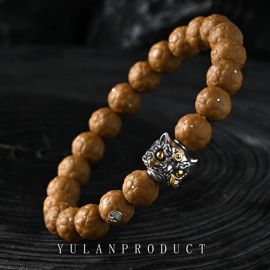 龙虎山【披甲麒麟】钰澜文玩-猴头核桃-雕刻款-麒麟10~12mm+瑞狮