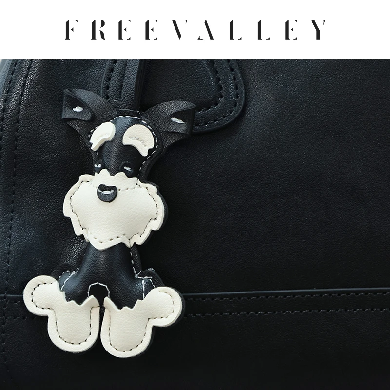 FREEVALLEY自由谷 【春季新品】包包挂件 时尚狗狗钥匙扣挂坠