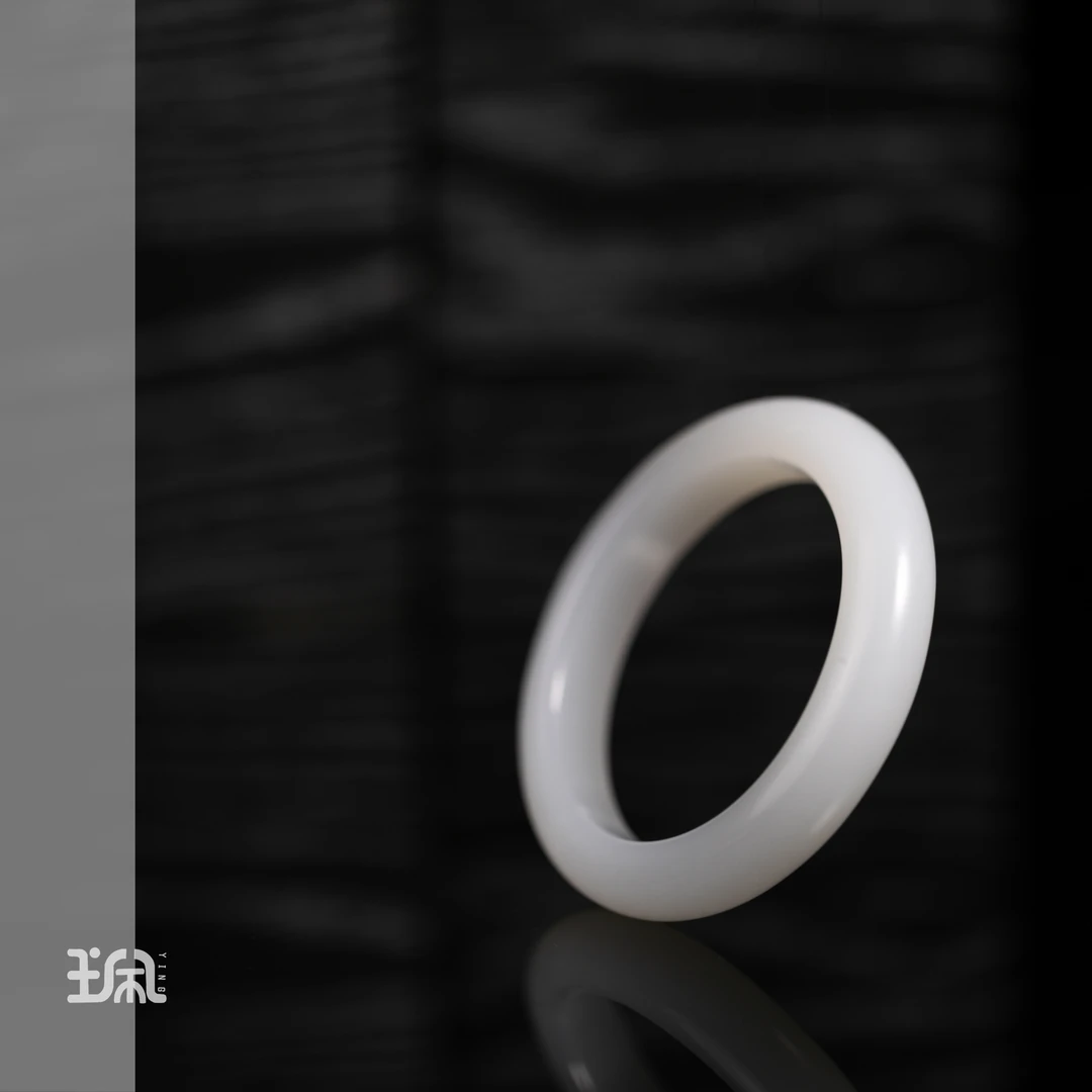 [白溪苍]3A和田玉手镯YPC25112306多样性发其一（Y）