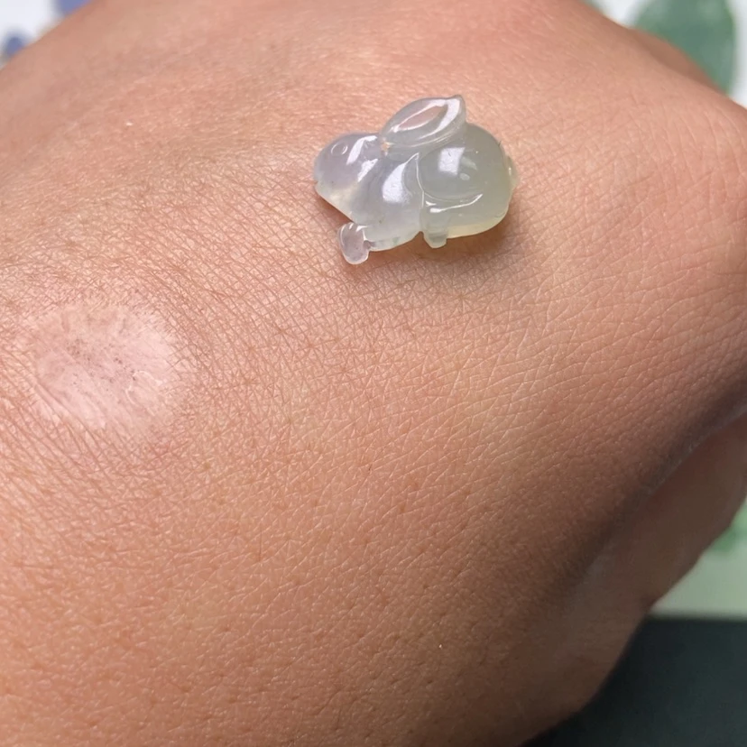 【闪购商品】定制翡翠未镶嵌兔子