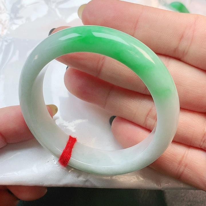 未镶嵌手镯翡翠正圈2506