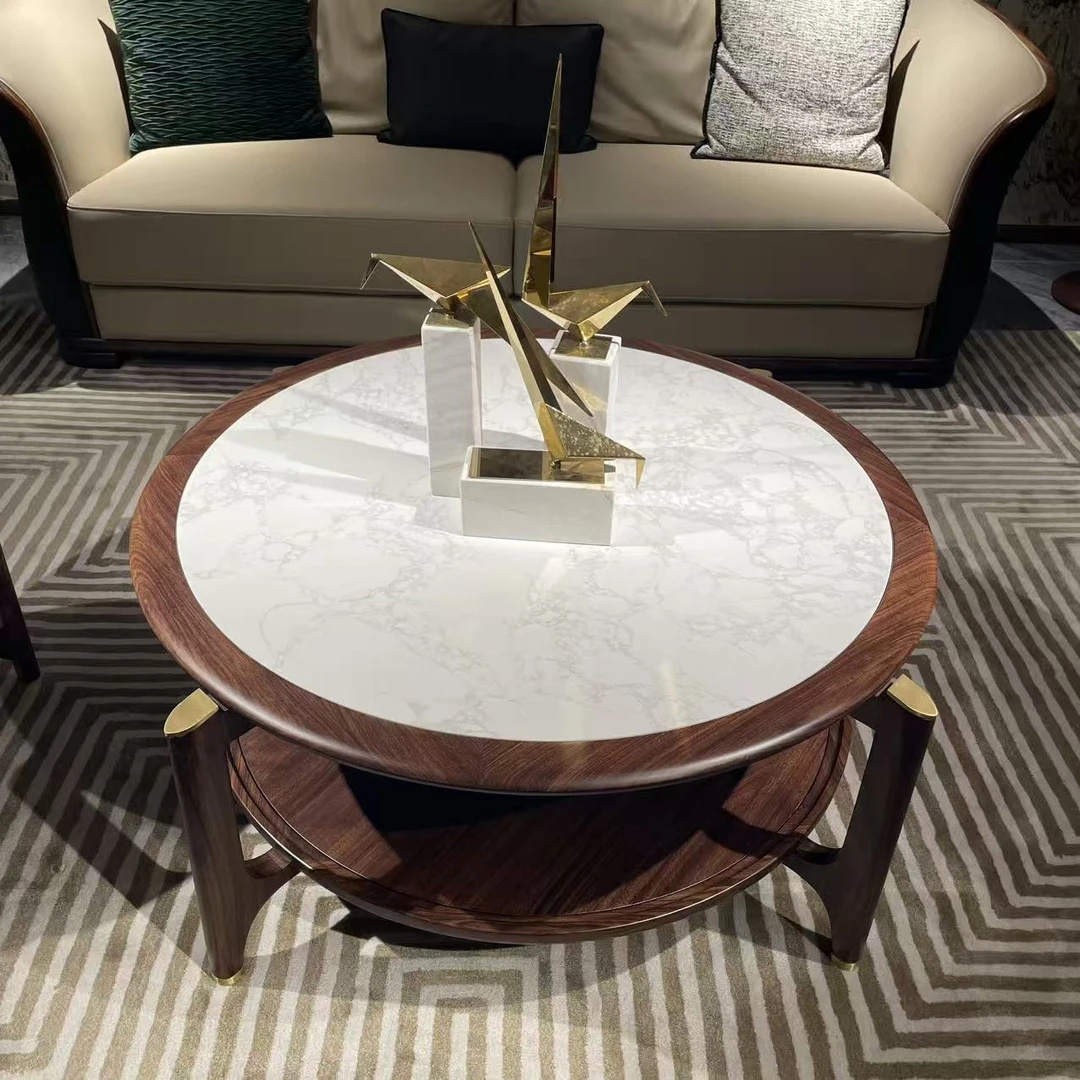 【ZDJ】SF8G08 圆茶几【1.1米】1100*1100*460