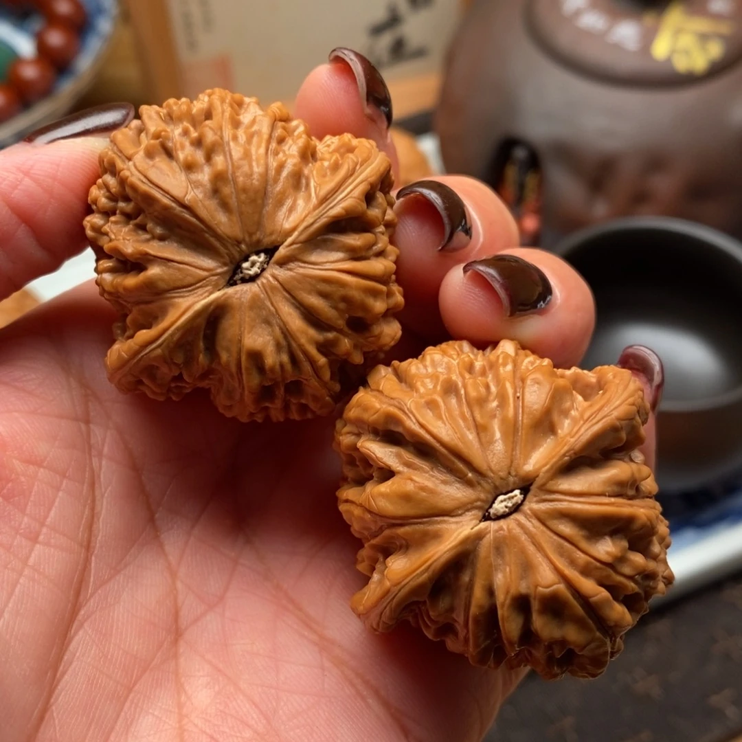 把件文玩核桃追****人磨盘