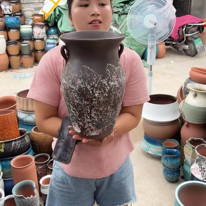 口20高32一个盆子。