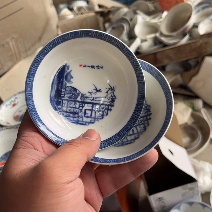 碗陶景德镇高温细白瓷