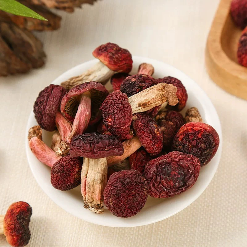 【大表姐云南山货现收】云南高原山野 农家采摘 小红菇