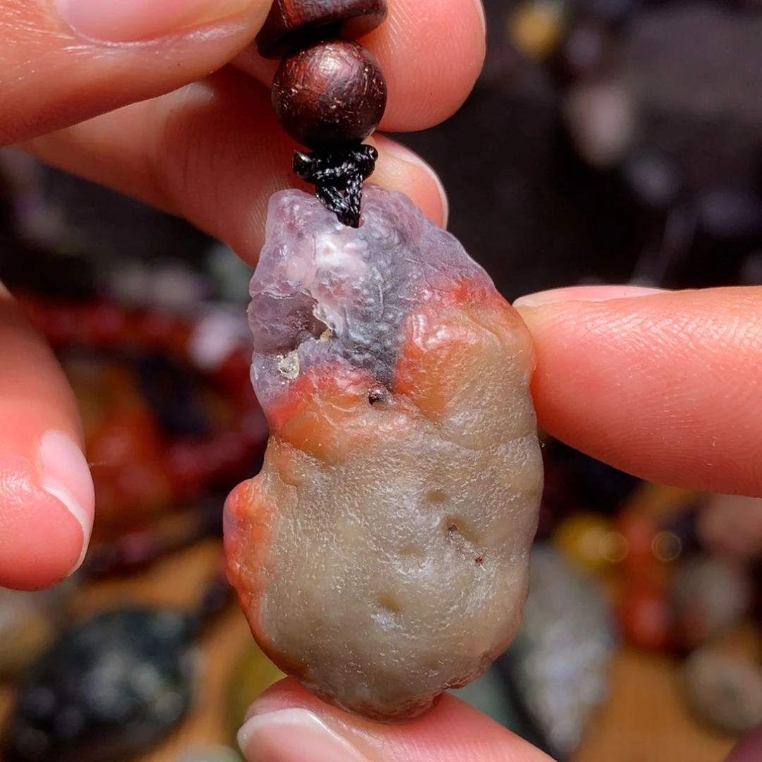 未镶嵌玛瑙/玉髓珠宝半成品