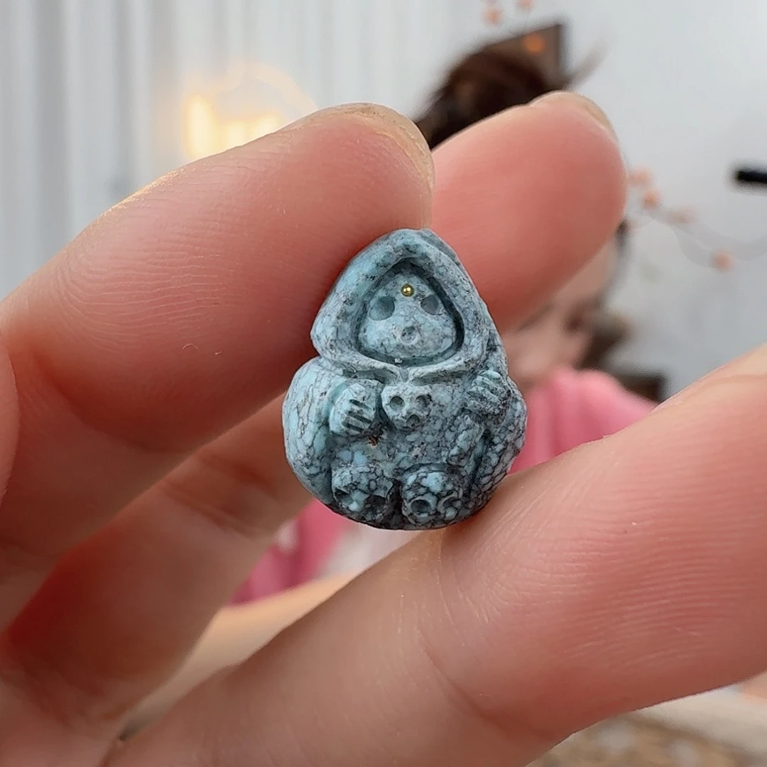 绿松石未镶嵌珠宝半成品