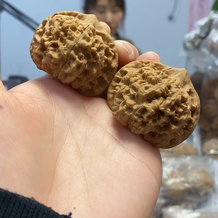 把件文玩核桃46官帽